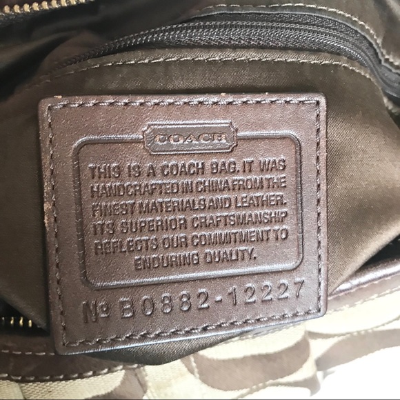 Coach Ergo Classic Signature Pleated Hobo Bag - Picture 15 of 16